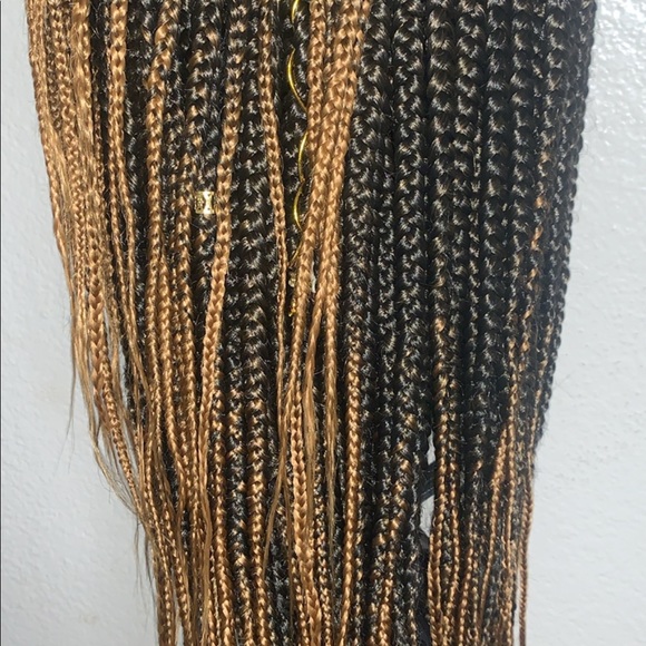 26” Braided Full Lace Wig Box Braids - Picture 2 of 7